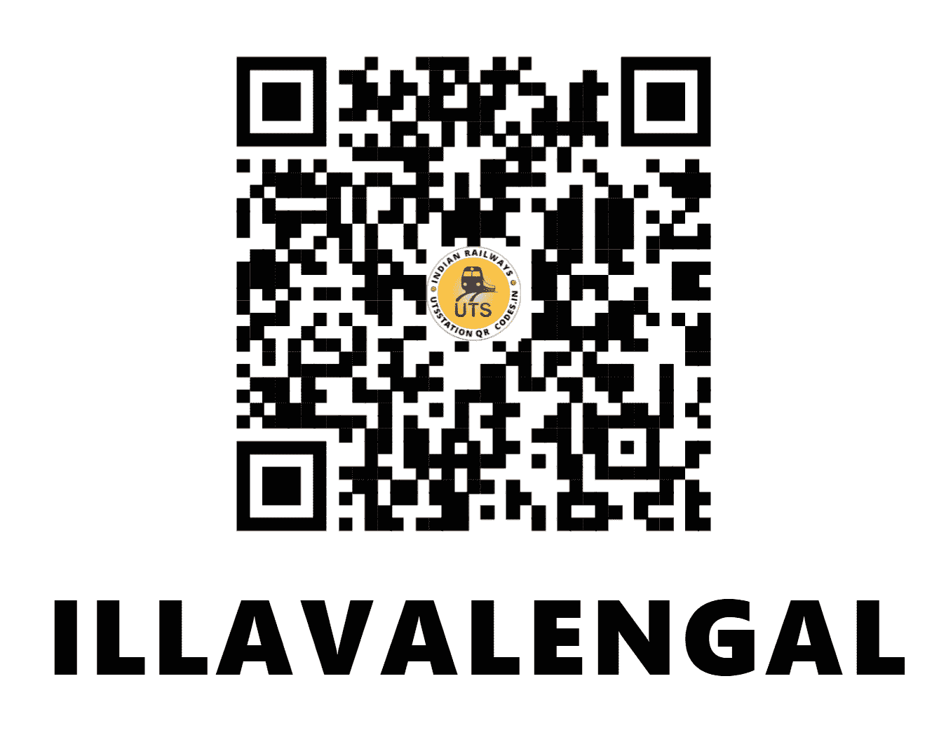 UTS QR Code for ILLAVALENGAL - IVL - SR (TAMIL NADU)